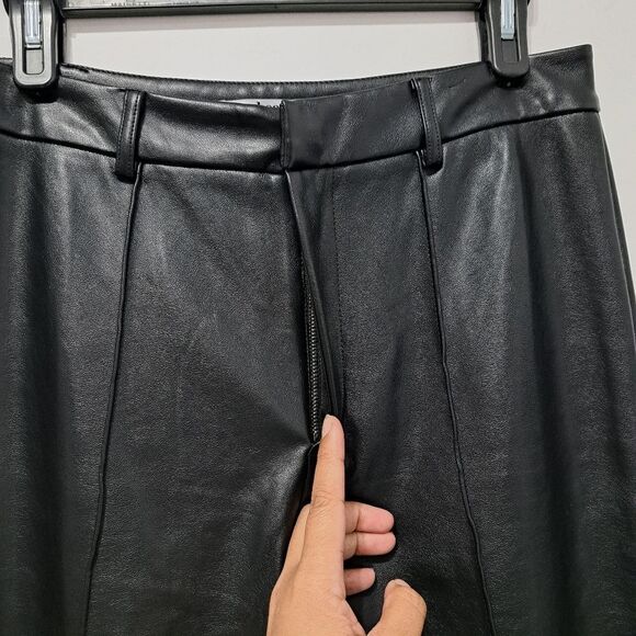 Faux Leather, High Waisted, NWOT Pants - Picture 10 of 13